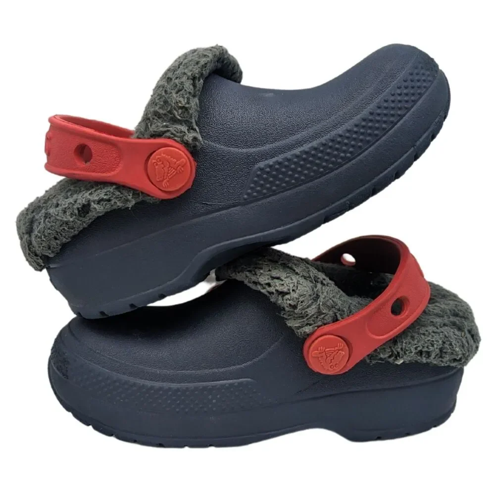 Crocs Blitizen III Lined Clogs Size Toddler 8